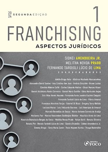 Capa do livro Franchising Aspectos Jurídicos, volume 1