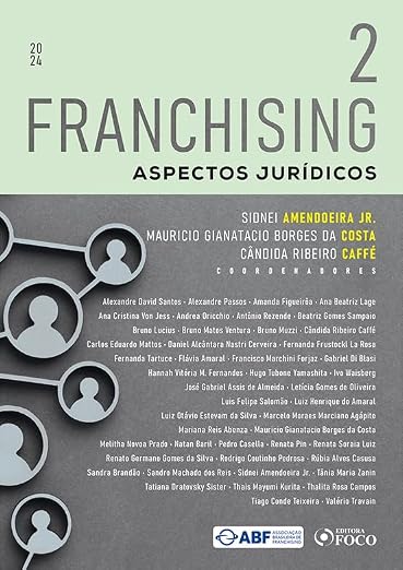 Capa do livro Franchising Aspectos Jurídicos, volume 2