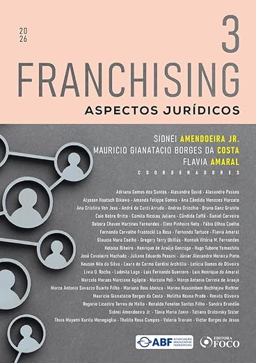 Capa do livro Franchising Aspectos Jurídicos, volume 3