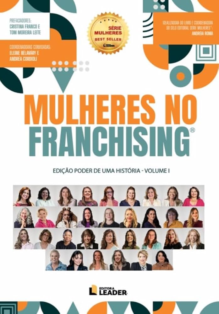 Capa do livro Mulheres no Franchising, volume I